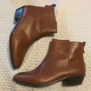 COACH Carmen Leather Booties